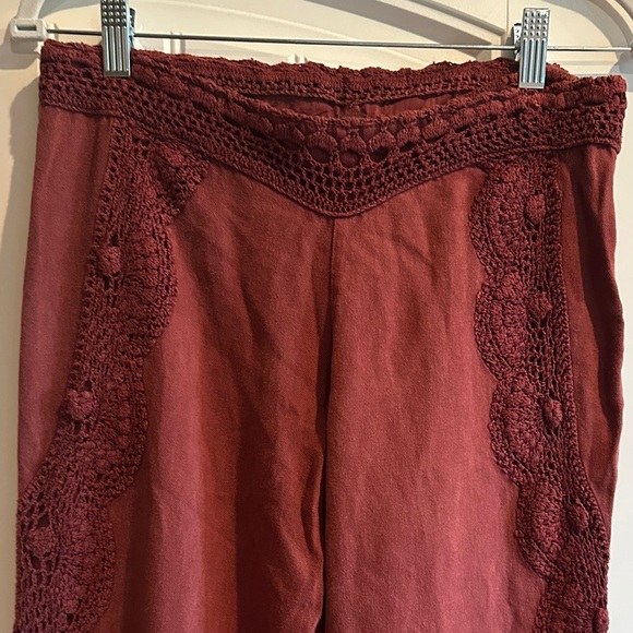Women's Free People Neptune Crochet Flare Pants - Picture 2 of 16